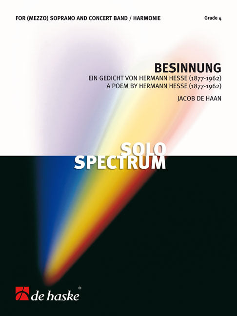 Besinnung | Jacob de Haan | Orchestre d'harmonie | Partition + parties