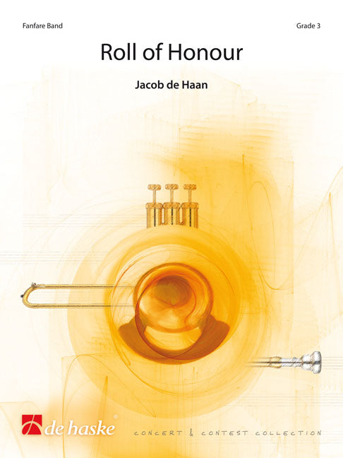 Tableau d'honneur | Jacob de Haan | Fanfare | Partition + parties