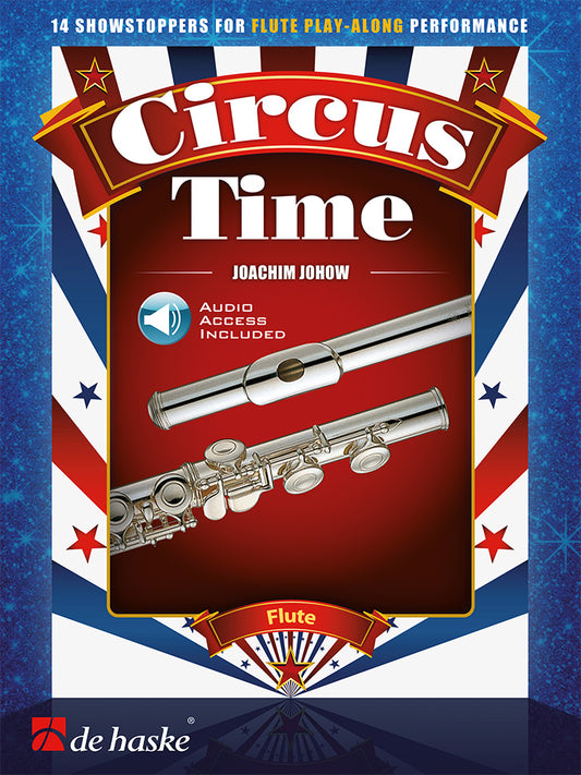 Temps du cirque | Joachim Johow | Flûte | Livre + audio en ligne