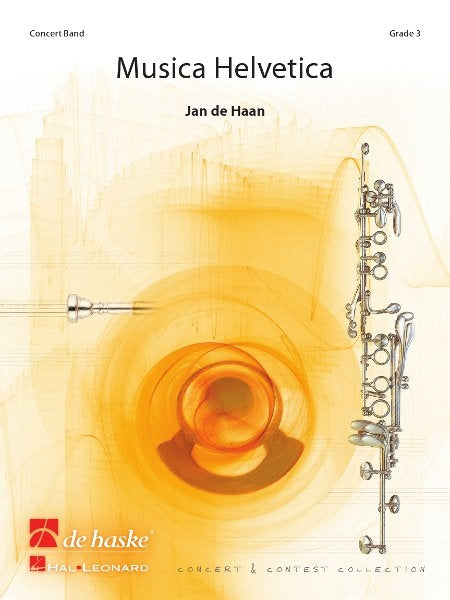Musica Helvetica | Jan de Haan | Orchestre d'harmonie | Partition + parties