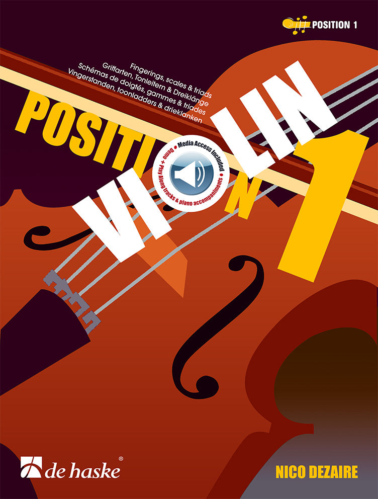 Position 1 au violon | Nico Dezaire | Violon | Livre + audio en ligne