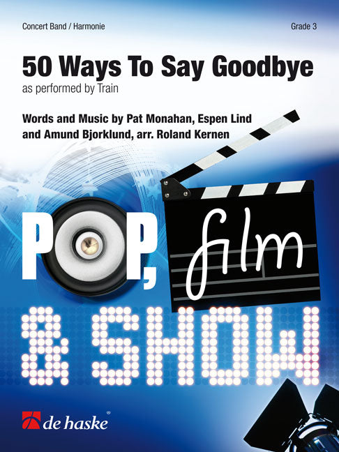 50 Ways To Say Goodbye | Amund Björklund | Orchestre d'harmonie | Partition