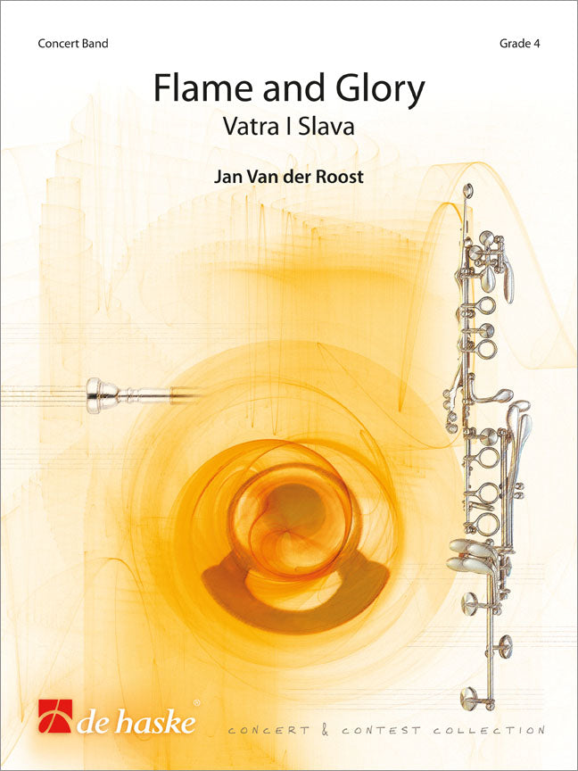 Flamme et Gloire | Jan Van der Roost | Orchestre d'harmonie | Partition + parties
