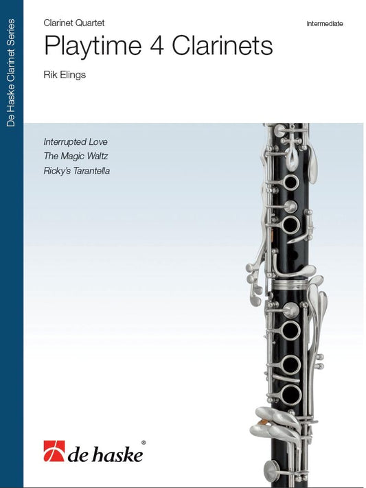 Temps de jeu pour 4 clarinettes | Rik Elings
