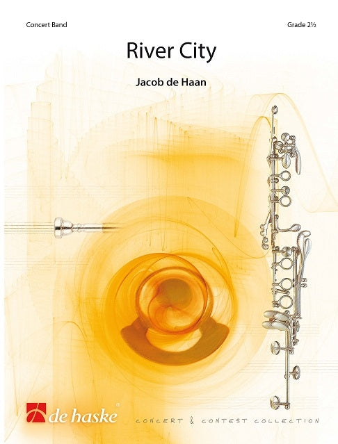 Ville sur la rivière | Jacob de Haan | Orchestre d'harmonie | Partition + parties
