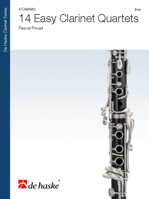 14 quatuors faciles pour clarinettes | Pascal Proust