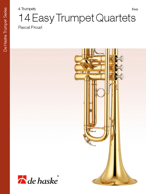 14 quatuors faciles pour trompettes | Pascal Proust