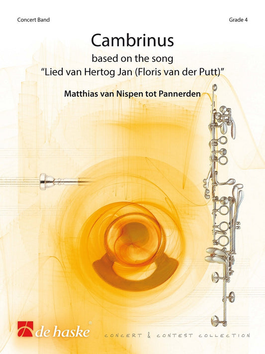 Cambrinus | Matthias van Nispen tot Pannerden | Orchestre d'harmonie | Partition + parties