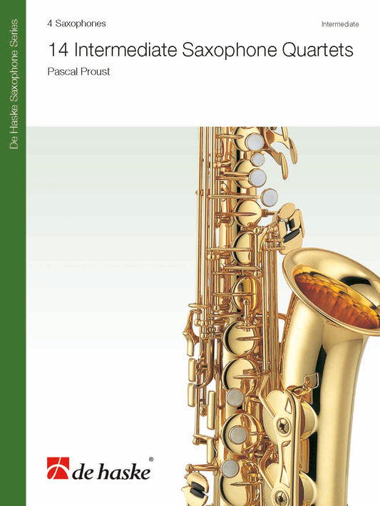 14 quatuors de niveau intermédiaire pour saxophones | Pascal Proust
