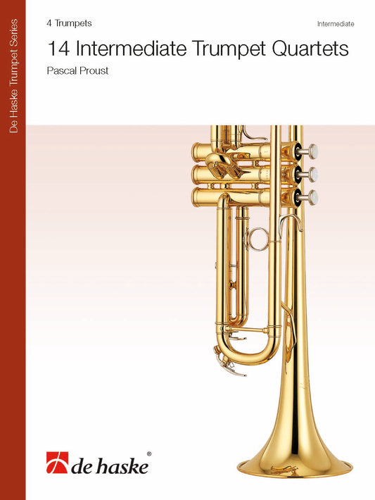 14 quatuors de niveau intermédiaire pour trompettes | Pascal Proust