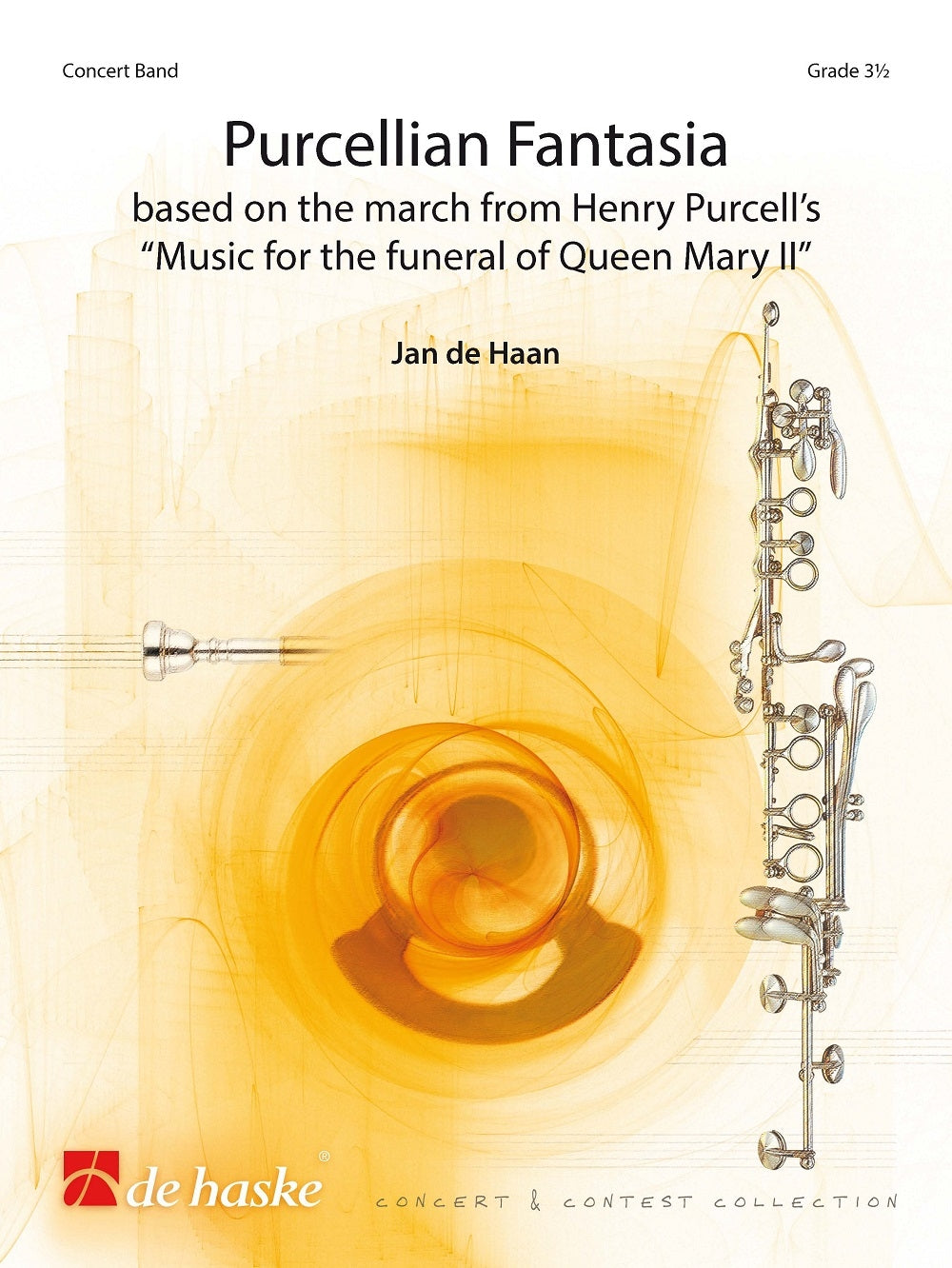 Fantaisie purcellienne | Jan de Haan | Orchestre d'harmonie | Partition + parties