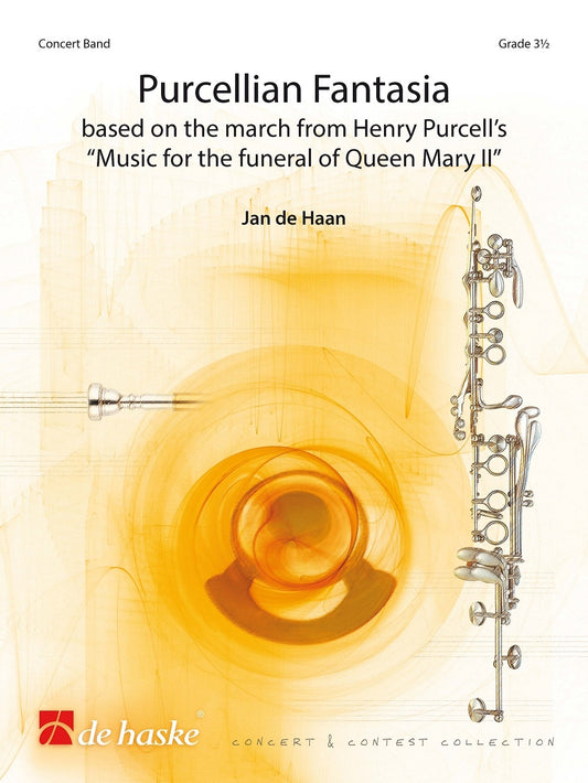 Fantaisie purcellienne | Jan de Haan | Orchestre d'harmonie | Partition + parties