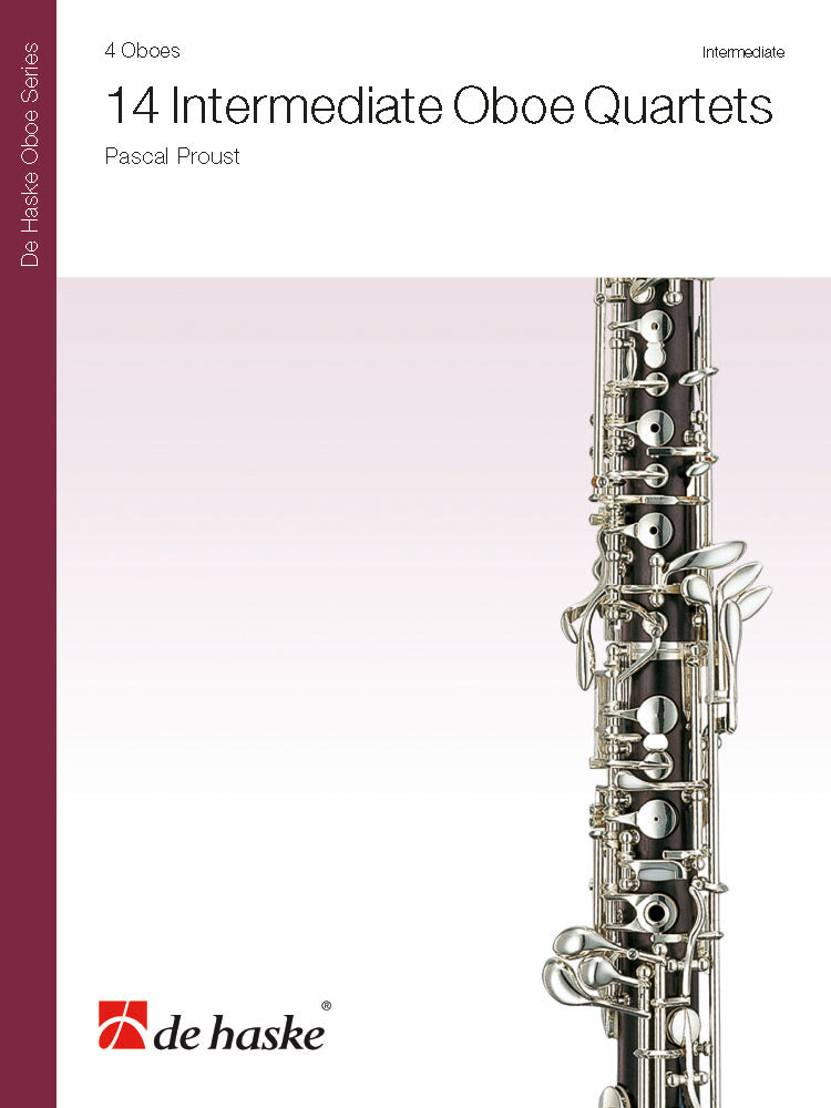 14 quatuors de niveau intermédiaire pour hautbois | Pascal Proust