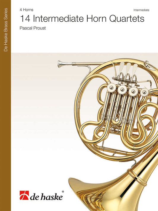 14 quatuors de niveau intermédiaire pour cors | Pascal Proust