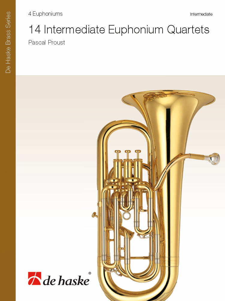 14 quatuors de niveau intermédiaire pour euphoniums | Pascal Proust