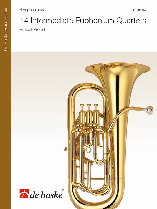 14 quatuors de niveau intermédiaire pour euphoniums | Pascal Proust