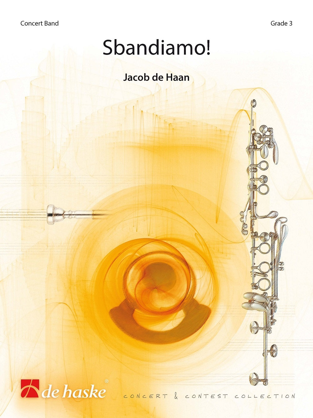 Sbandiamo! | Jacob de Haan | Orchestre d'harmonie | Partition + parties