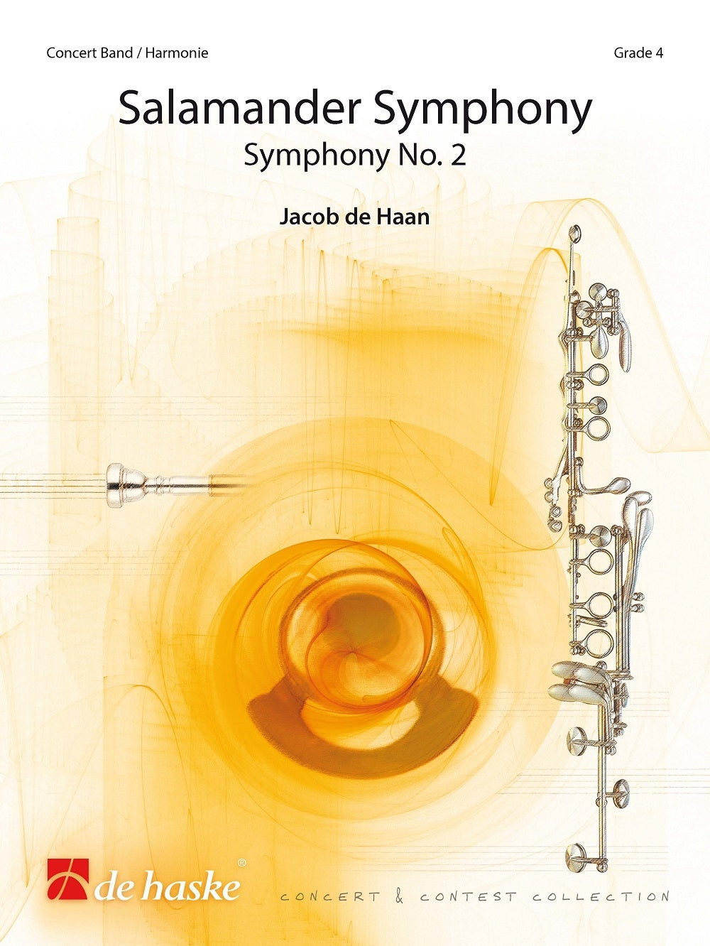 Symphonie de la salamandre | Jacob de Haan | Orchestre d'harmonie | Partition + parties