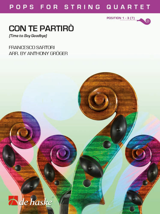 Con te partirò | Francesco Sartori | Quatuor à cordes