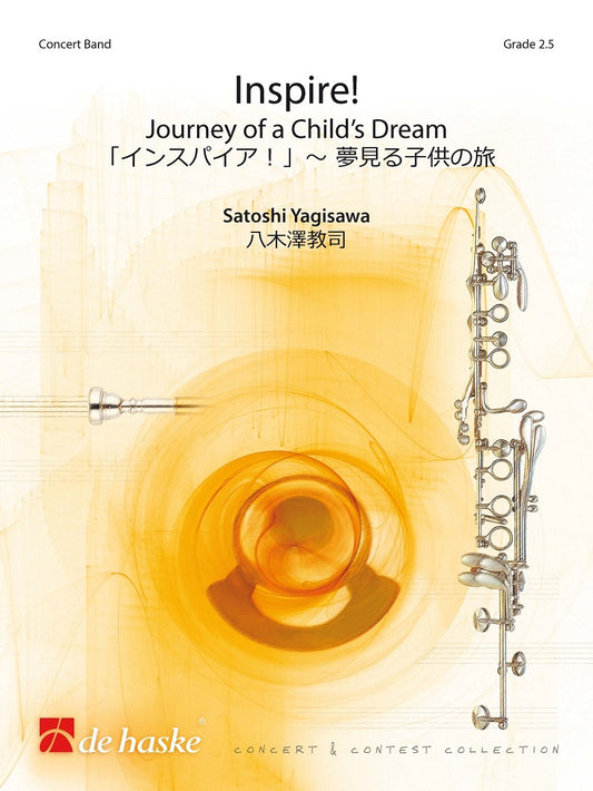 Inspire! | Satoshi Yagisawa | Orchestre d'harmonie | Partition + parties