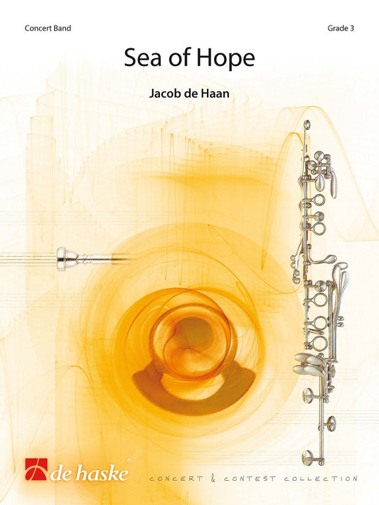 Mer d'espoir | Jacob de Haan | Orchestre d'harmonie | Partition + parties