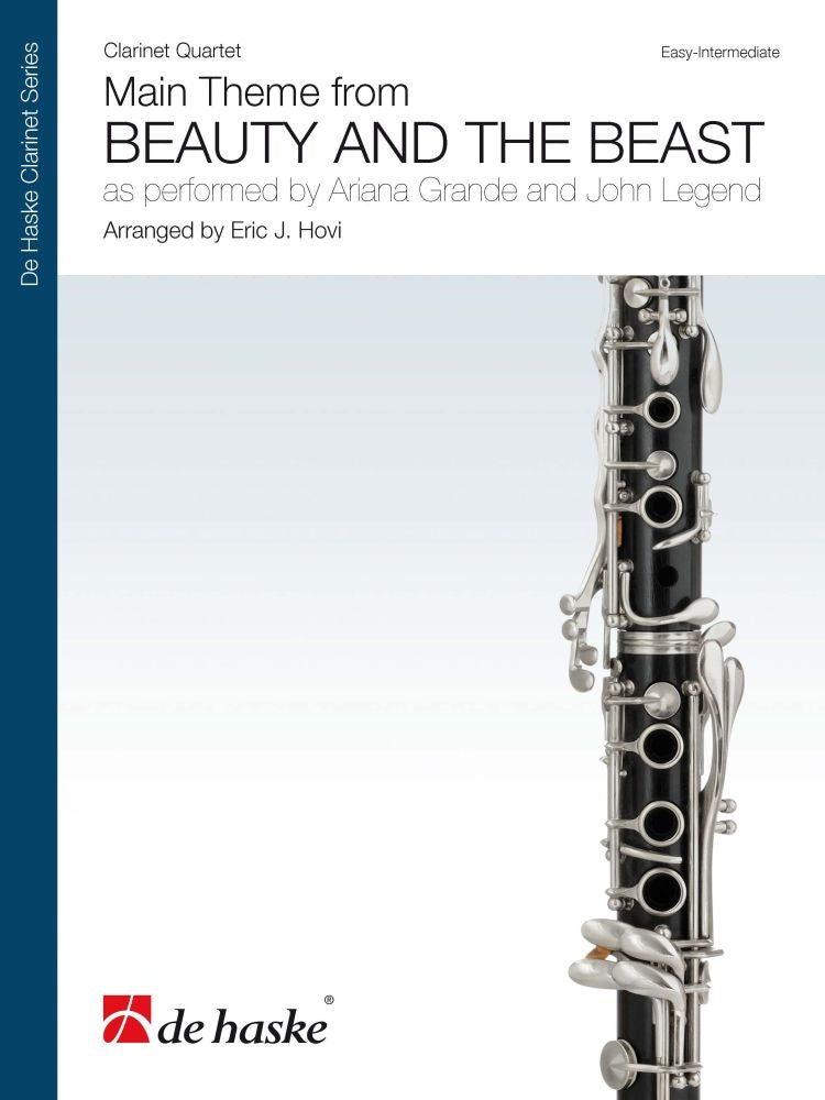 Thème principal de La Belle et la Bête | arr. Eric J. Hovi | Quatuor de clarinettes