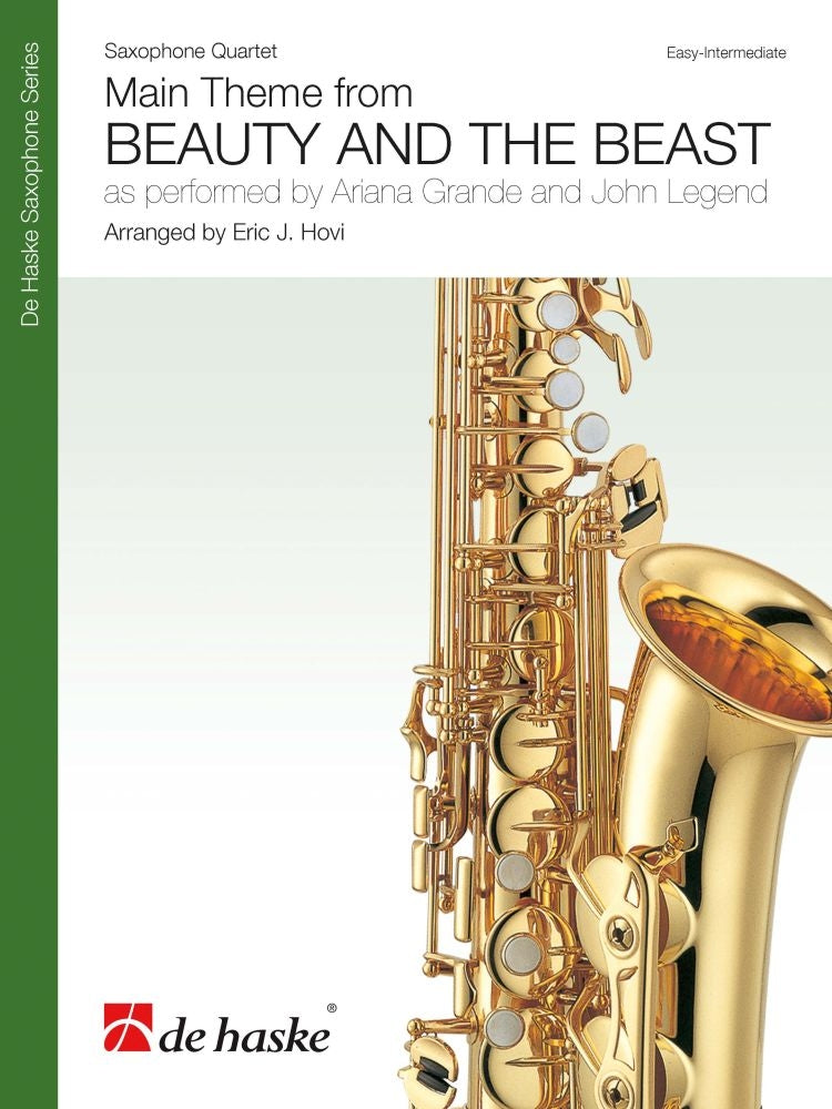 Thème principal de La Belle et la Bête | arr. Eric J. Hovi | Quatuor de saxophones
