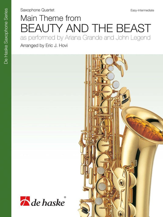 Thème principal de La Belle et la Bête | arr. Eric J. Hovi | Quatuor de saxophones