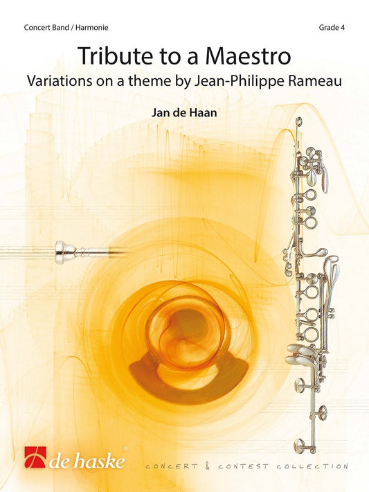 Hommage à un maestro | Jan de Haan | Orchestre d'harmonie | Partition + parties