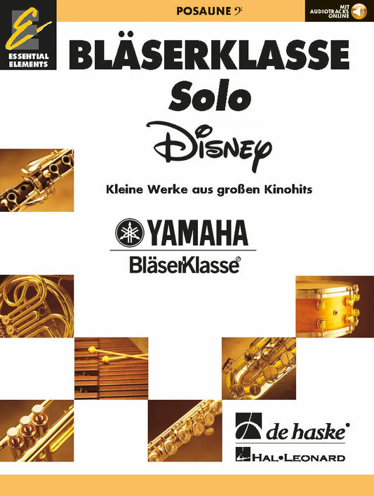 BläserKlasse Disney - Trombone, clé de fa