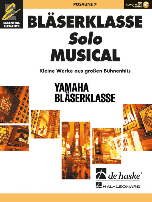 BläserKlasse Solo Musical - Trombone, clé de fa