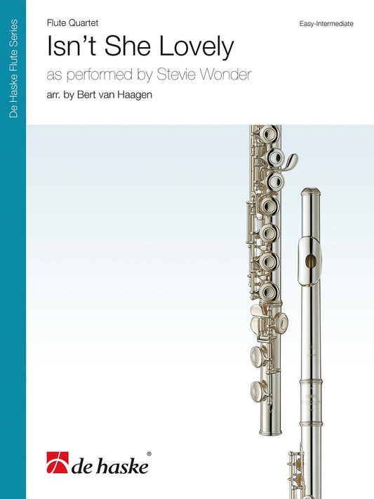 Isn't She Lovely | arr. Bert van Haagen | Quatuor de flûtes