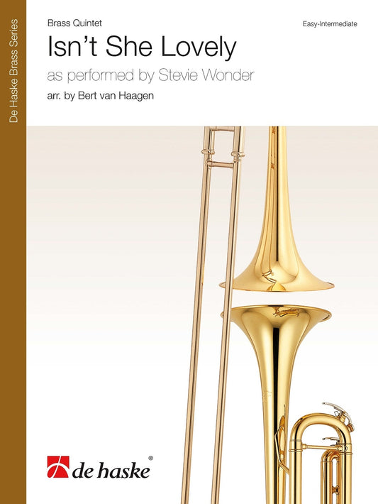 Isn't She Lovely | arr. Bert van Haagen | Quintette de cuivres