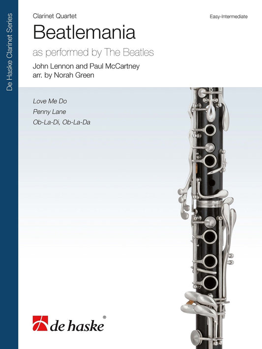 Beatlemania | arr. Norah Green | Quatuor de clarinettes
