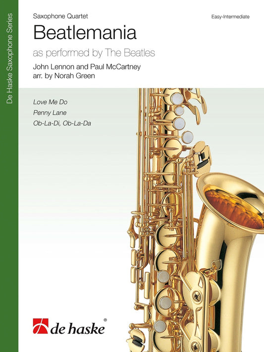 Beatlemania | arr. Norah Green | Quatuor de saxophones