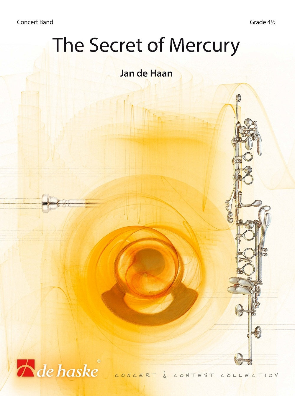 Le Secret de Mercure | Jan de Haan | Orchestre d'harmonie | Partition + parties