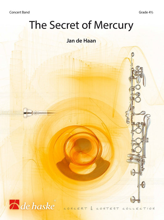 Le Secret de Mercure | Jan de Haan | Orchestre d'harmonie | Partition + parties