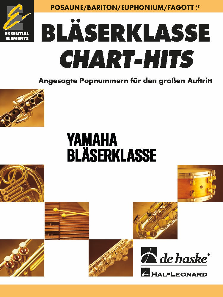 BläserKlasse Chart-Hits - Posaune/Euphonium/Barito | arr. Marc Jeanbourquin