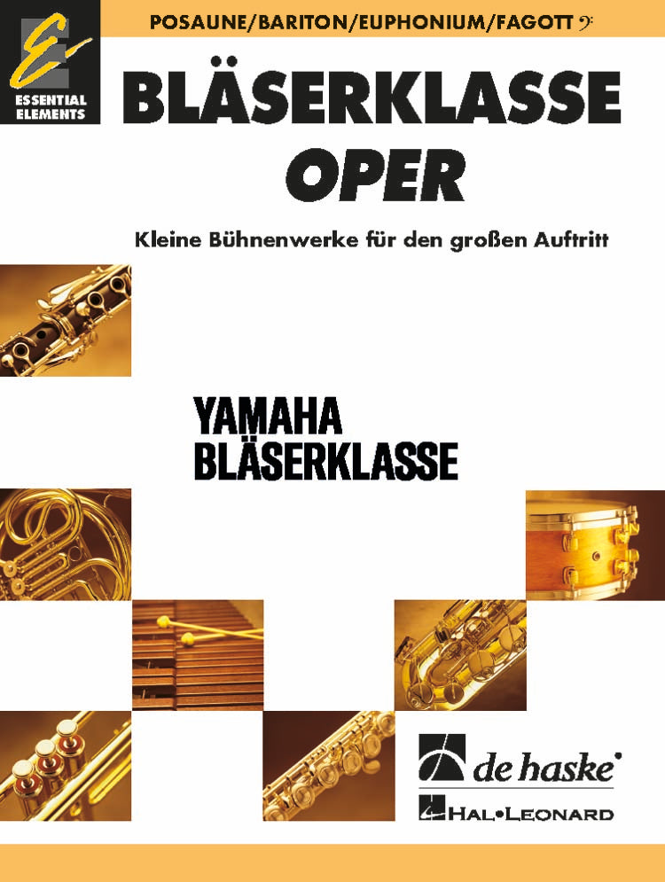 BläserKlasse Oper - Trombone/baryton/euphonium/basson | arr. Marc Jeanbourquin