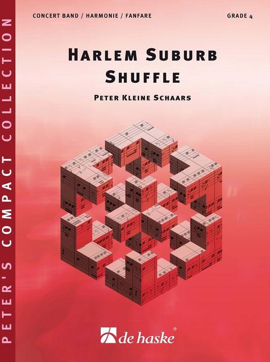 Harlem Suburb Shuffle de Peter Kleine Schaars, Partition + parties pour orchestre d'harmonie ou fanfare
