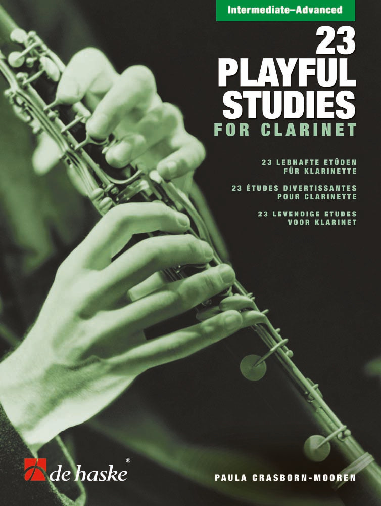 23 études ludiques pour clarinette | Paula Crasborn-Mooren
