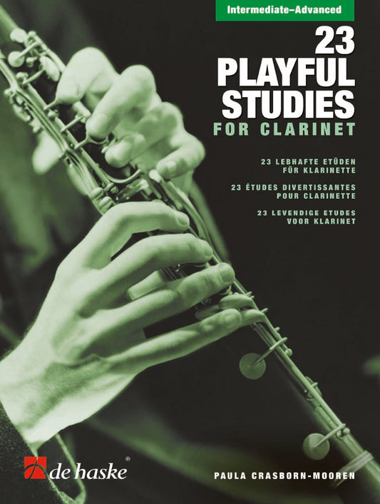 23 études ludiques pour clarinette | Paula Crasborn-Mooren