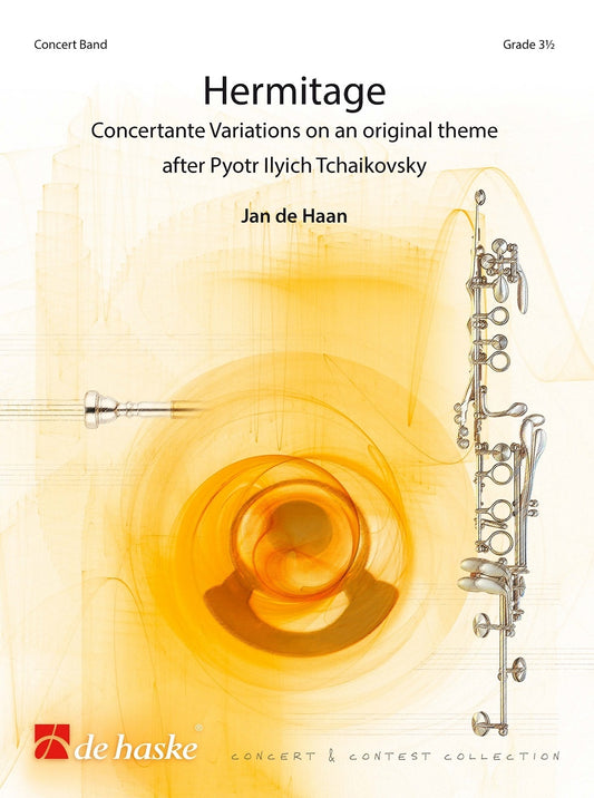 Hermitage | Jan de Haan | Orchestre d'harmonie | Partition + parties