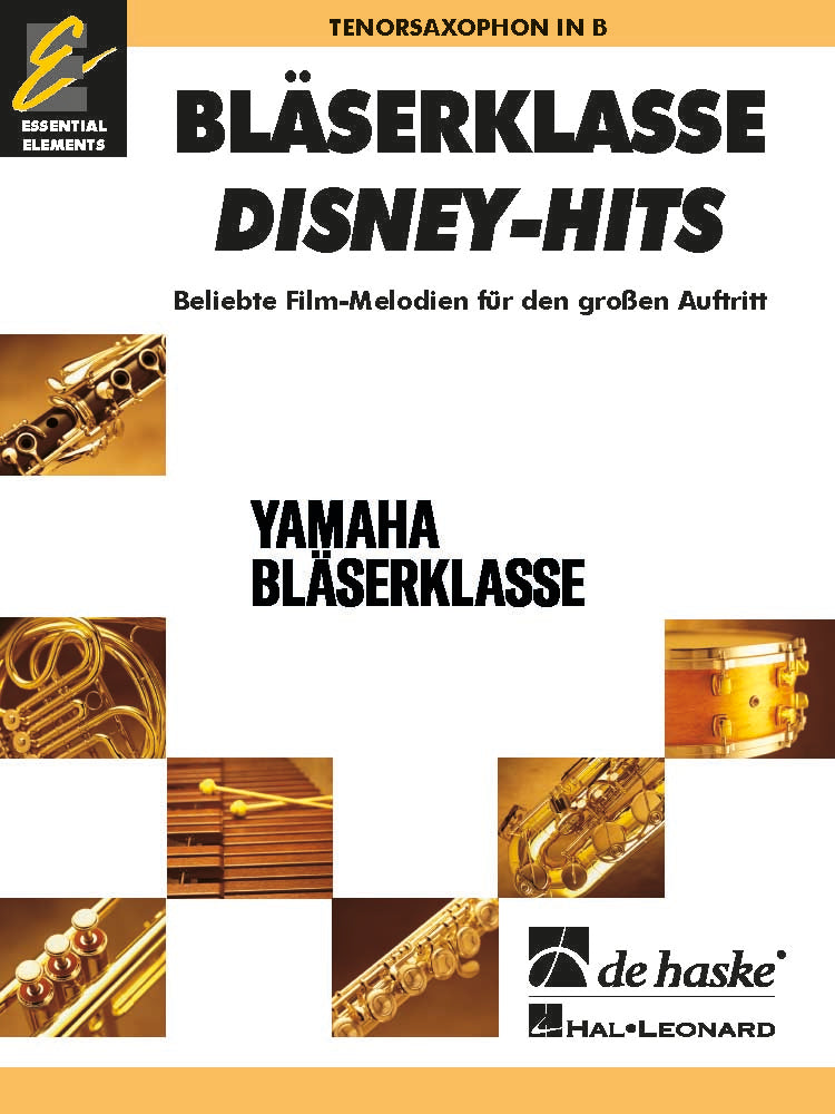 BläserKlasse Disney-Hits - Saxophone ténor en si bémol | arr. Marc Jeanbourquin