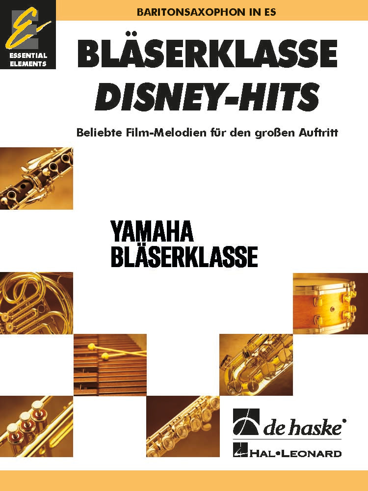 BläserKlasse Disney-Hits - Saxophone baryton | arr. Marc Jeanbourquin
