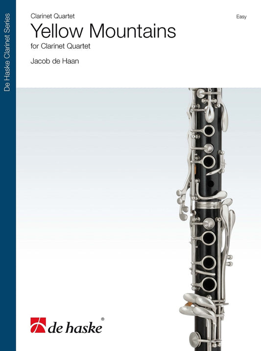 Montagnes jaunes | Jacob de Haan | Quatuor de clarinettes