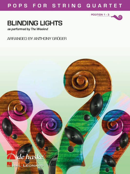 Blinding Lights | arr. Anthony Gröger | Quatuor à cordes