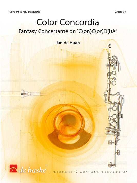 Couleur Concordia | Jan de Haan | Orchestre d'harmonie | Partition + parties