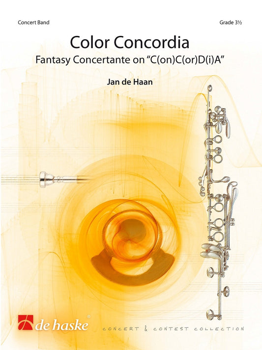 Couleur Concordia | Jan de Haan | Orchestre d'harmonie | Partition