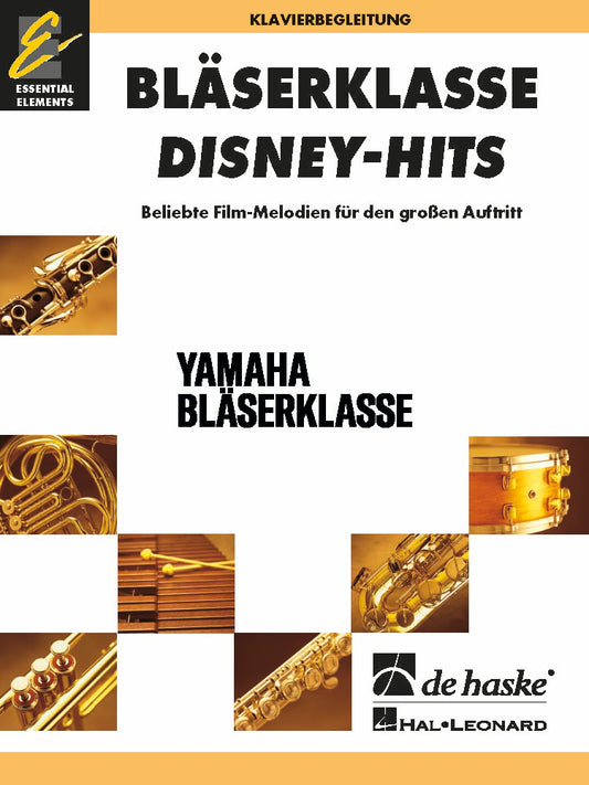 BläserKlasse Disney-Hits - Accompagnement de piano | arr. Marc Jeanbourquin